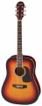 Aria Araf15 3/4 Size Steel String Folk Style Guitar