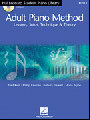 Piano Adult Piano Method Book 1